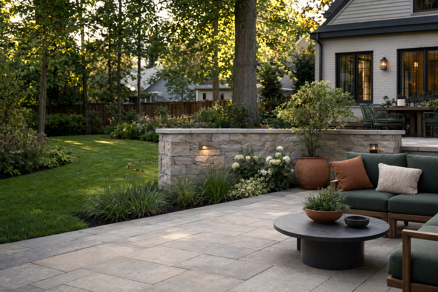 Full backyard design-build
